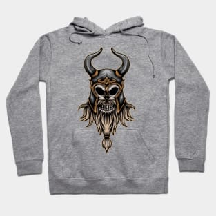 Warrior skull viking Hoodie